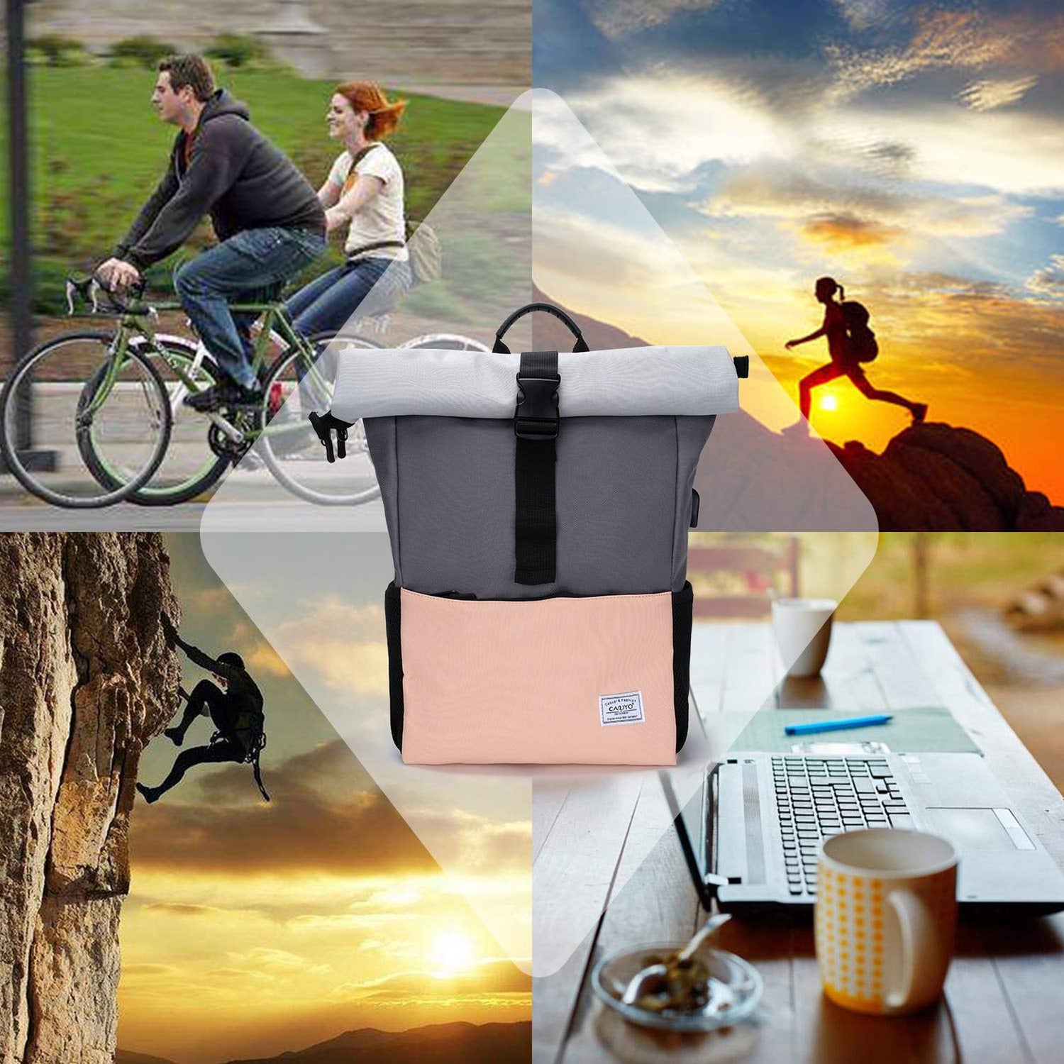 Rolltop Rucksäcke: Der Trend bei modernen Rucksäcken