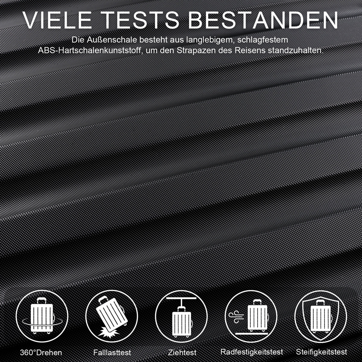 ABS-Hartschalenkoffer A269, einzeln in M/L/XL