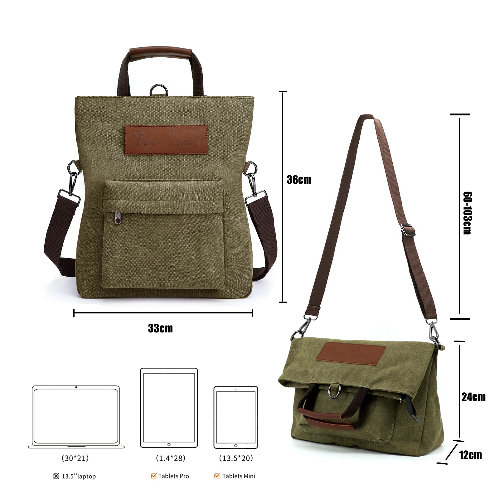 Schultertasche