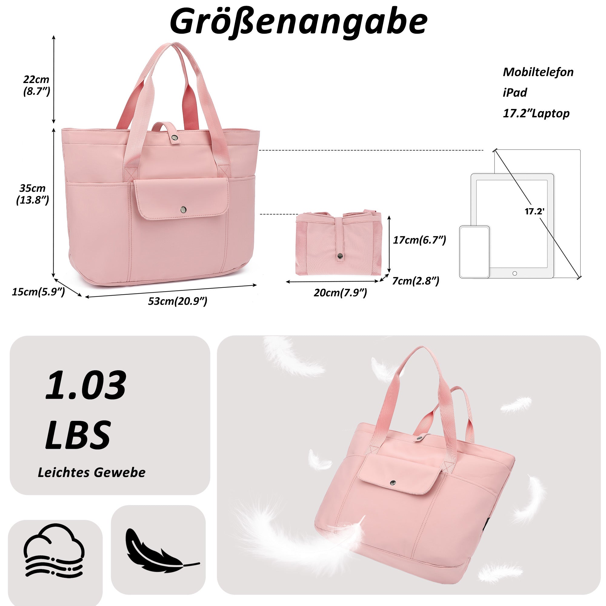 Schultertasche