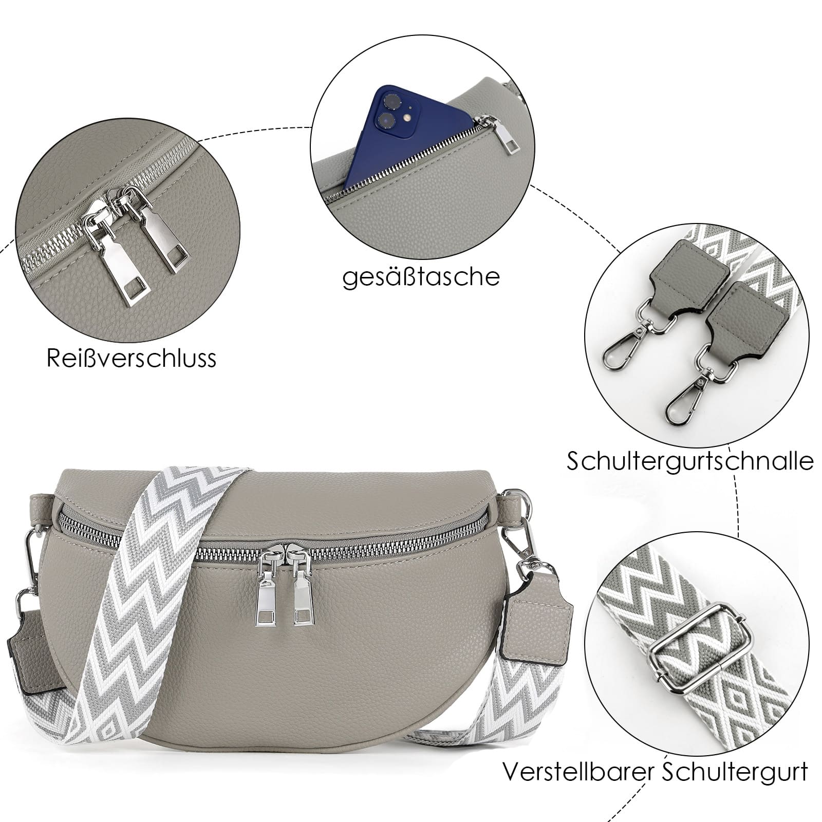 Schultertasche