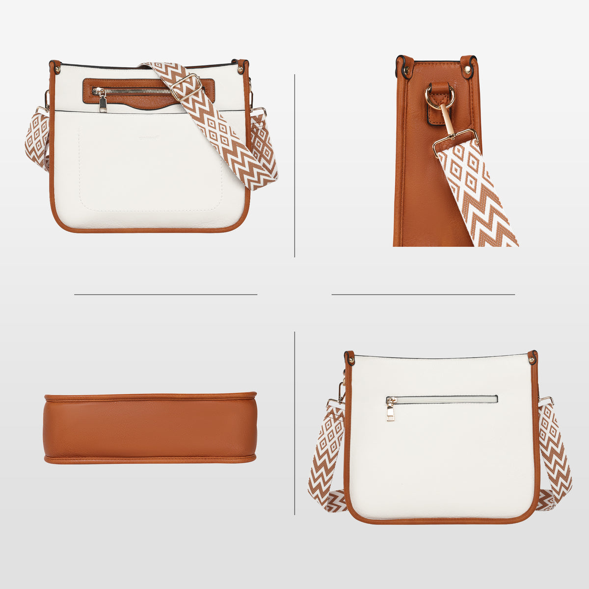 TANTOMI 2-teiliges Umhängetaschen-Set für Damen