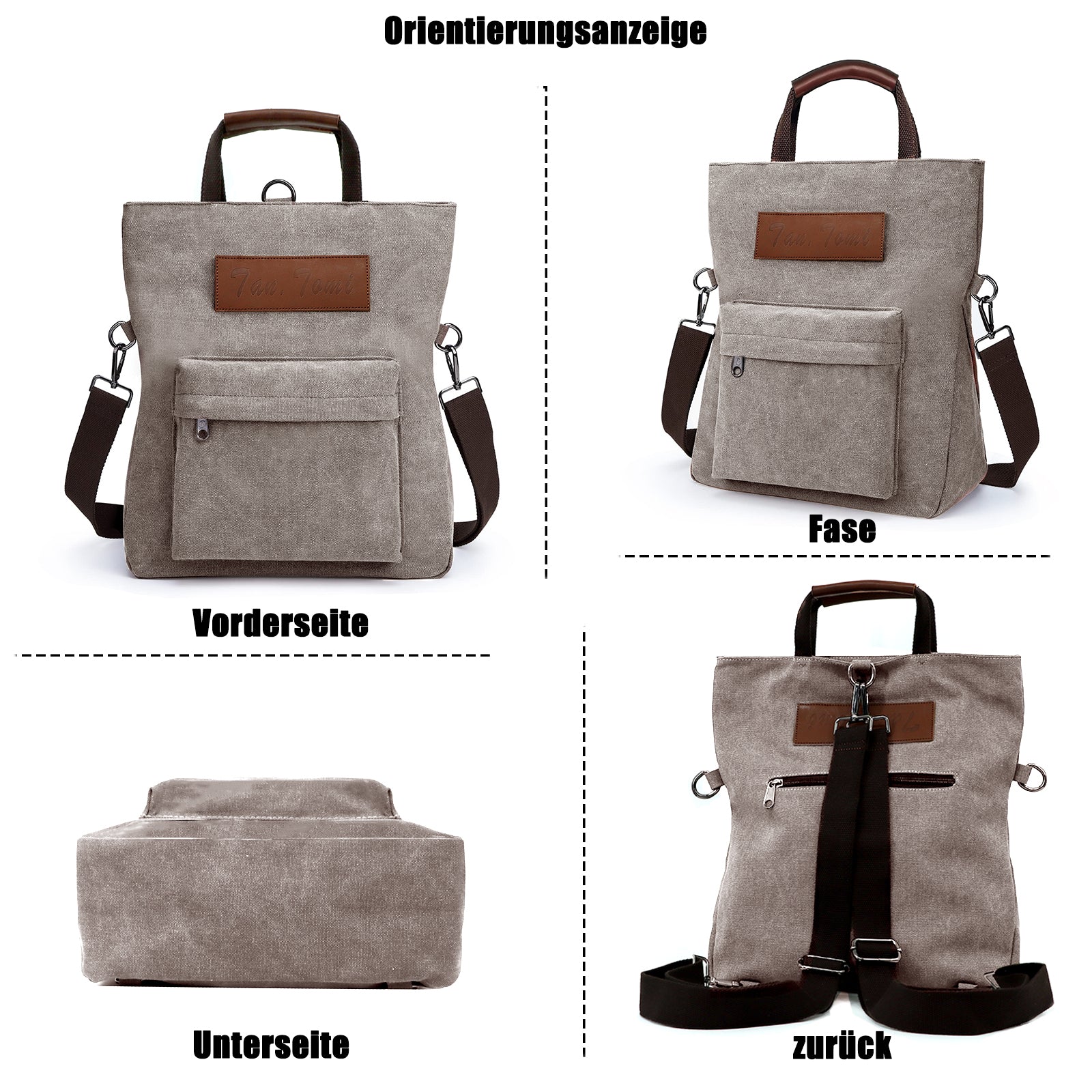 Schultertasche
