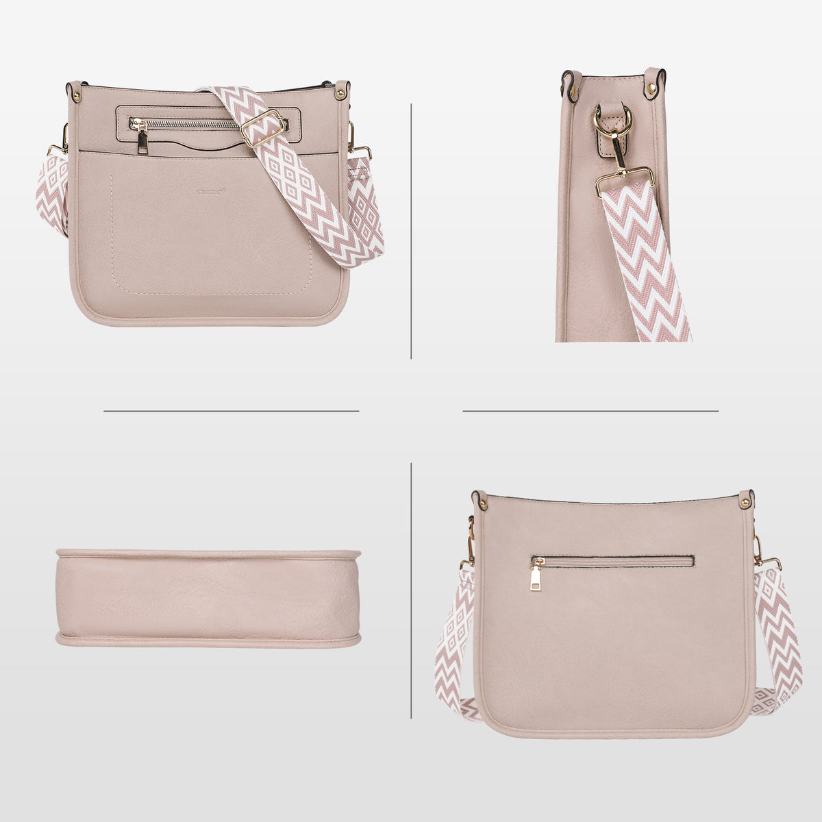 TANTOMI 2-teiliges Umhängetaschen-Set für Damen