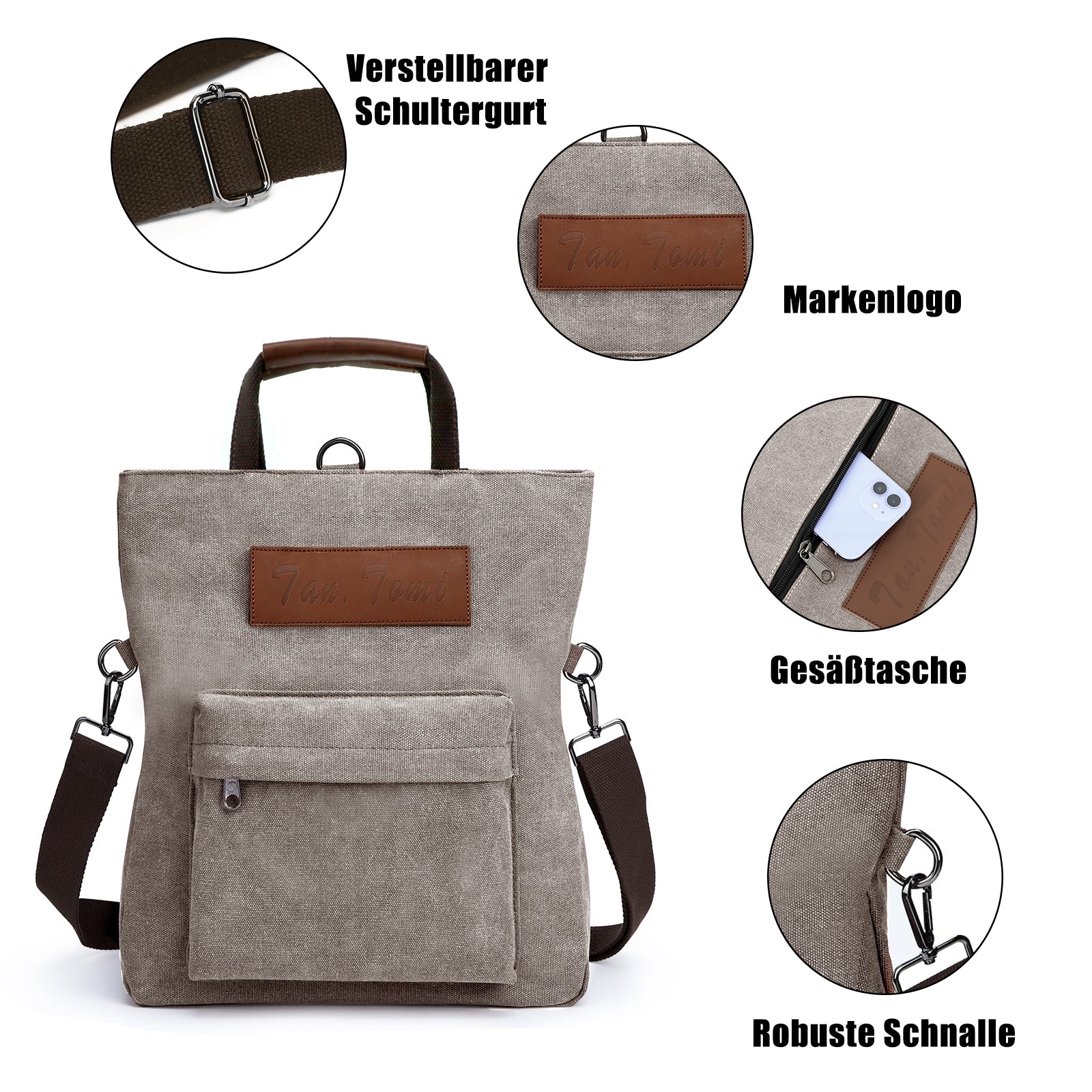 Schultertasche