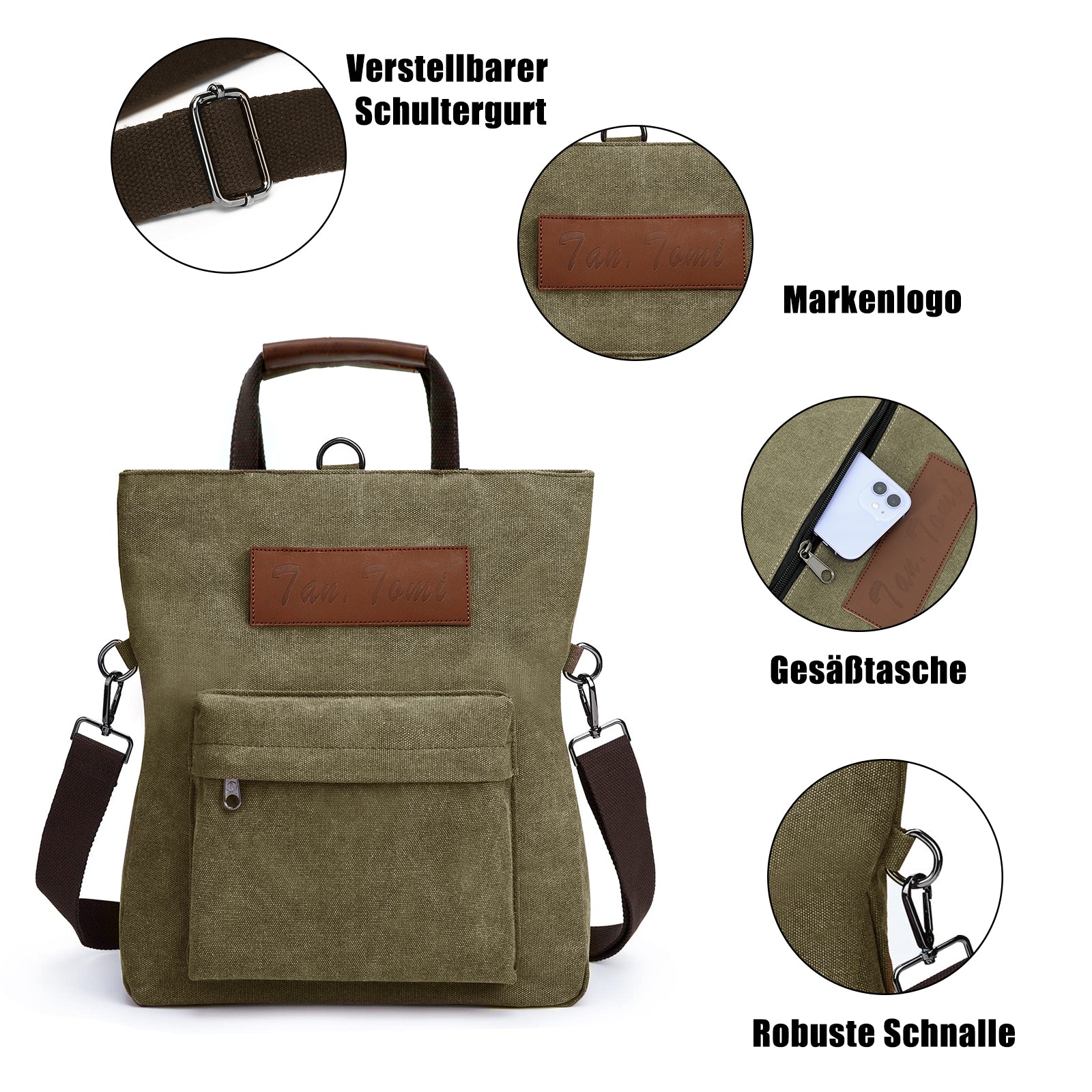 Schultertasche