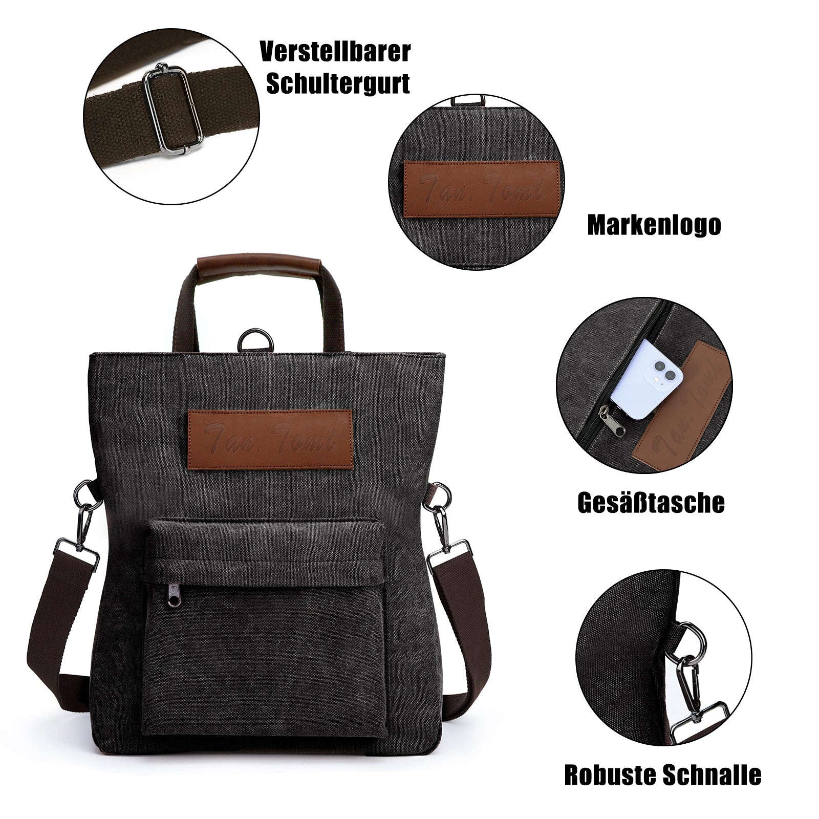 Schultertasche