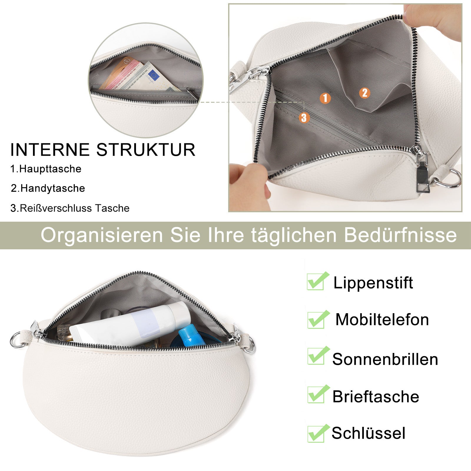 Schultertasche