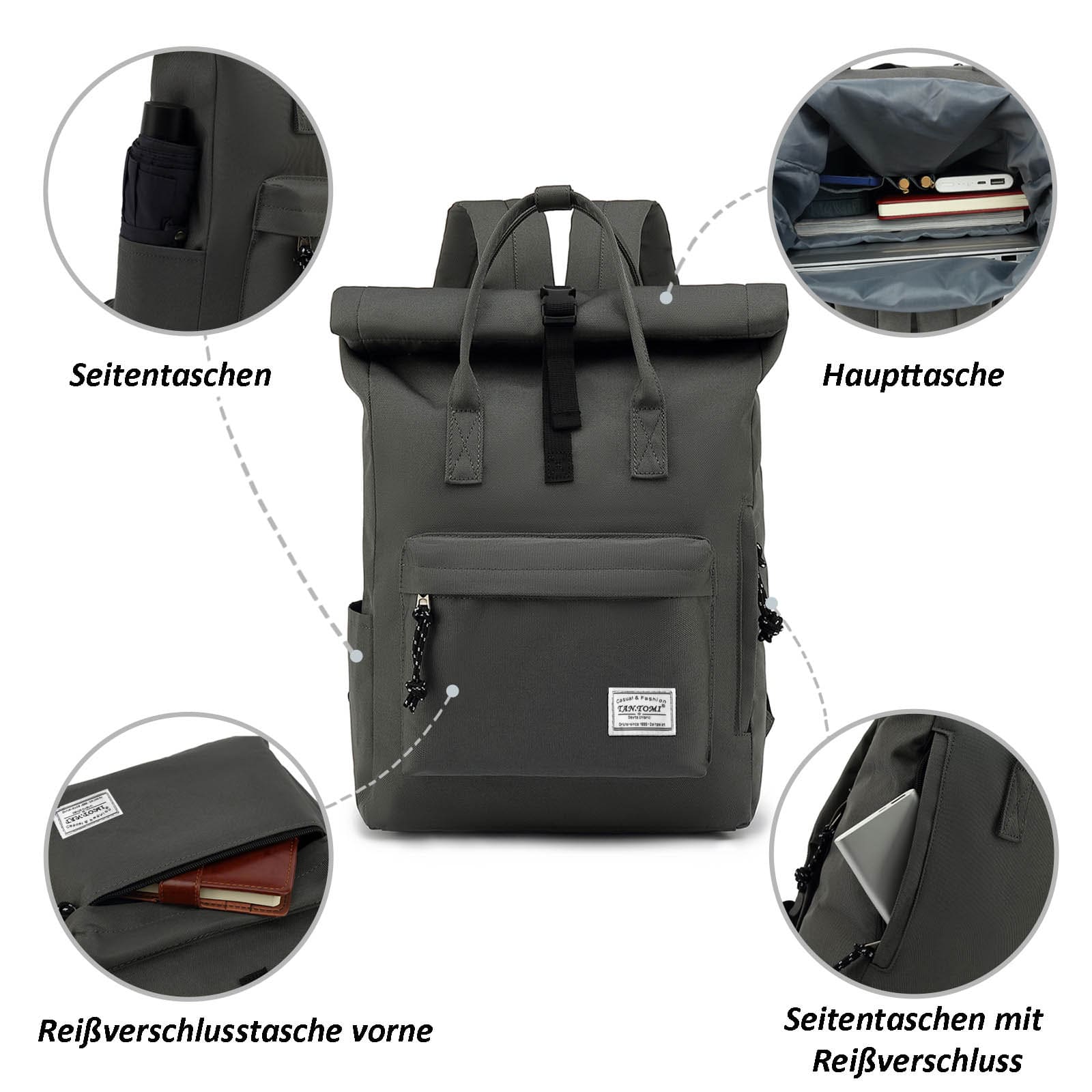 Roll-up-Rucksack