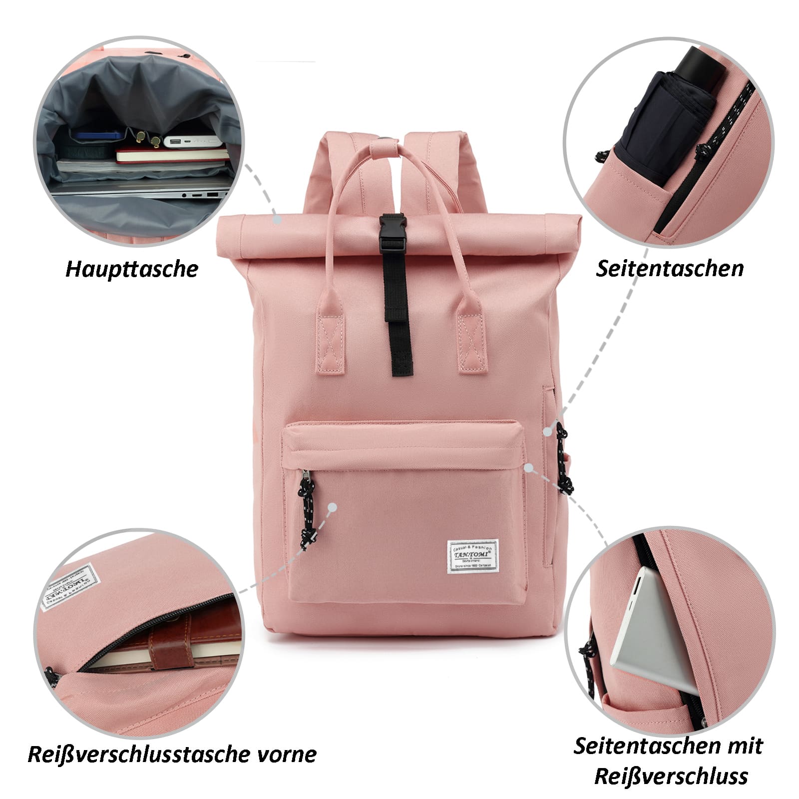 Roll-up-Rucksack
