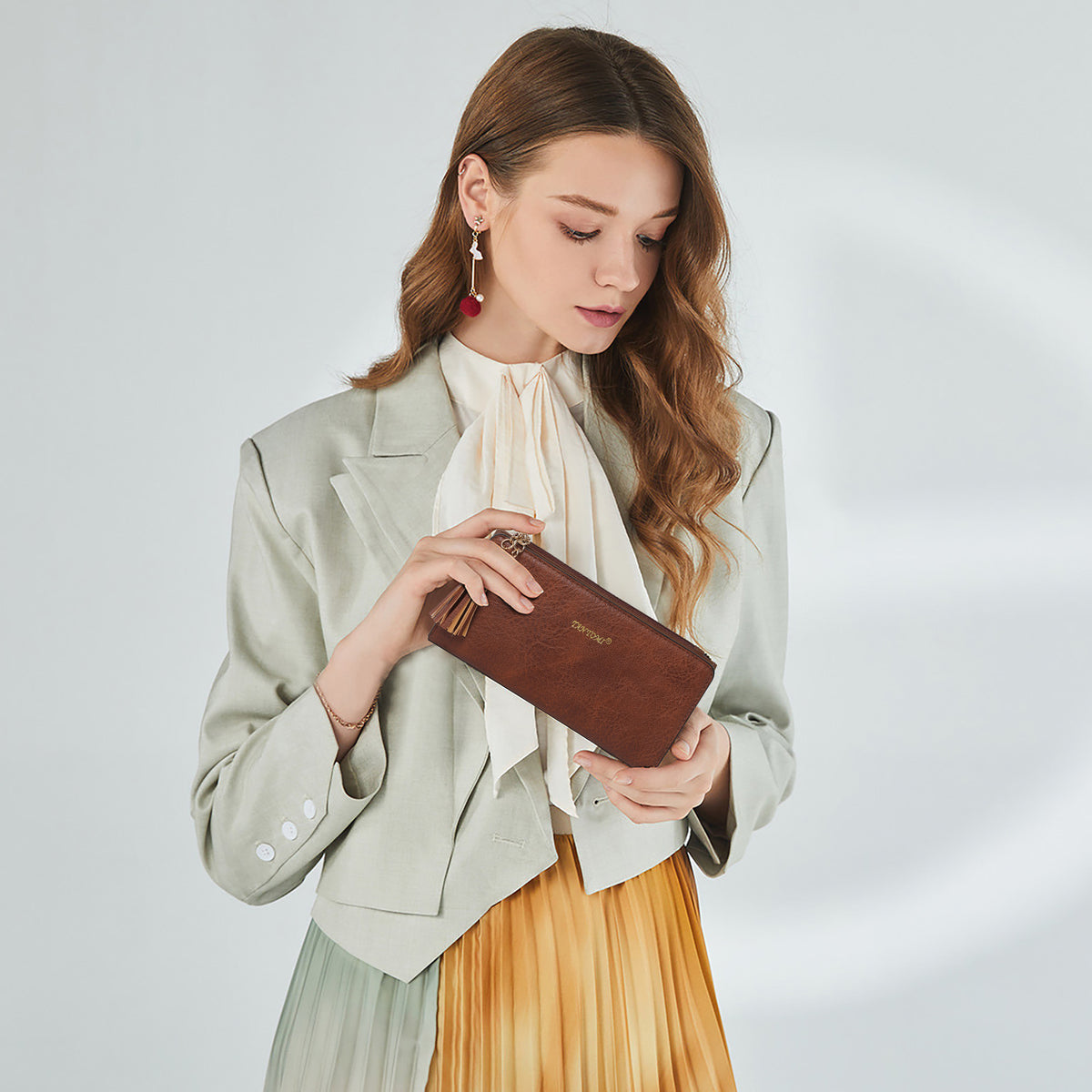 TANTOMI 2-teiliges Umhängetaschen-Set für Damen