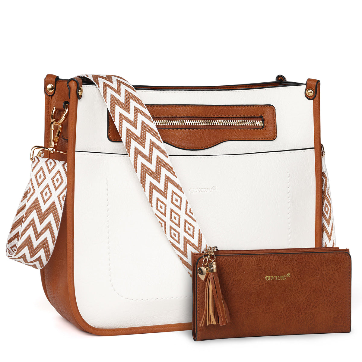 TANTOMI 2-teiliges Umhängetaschen-Set für Damen