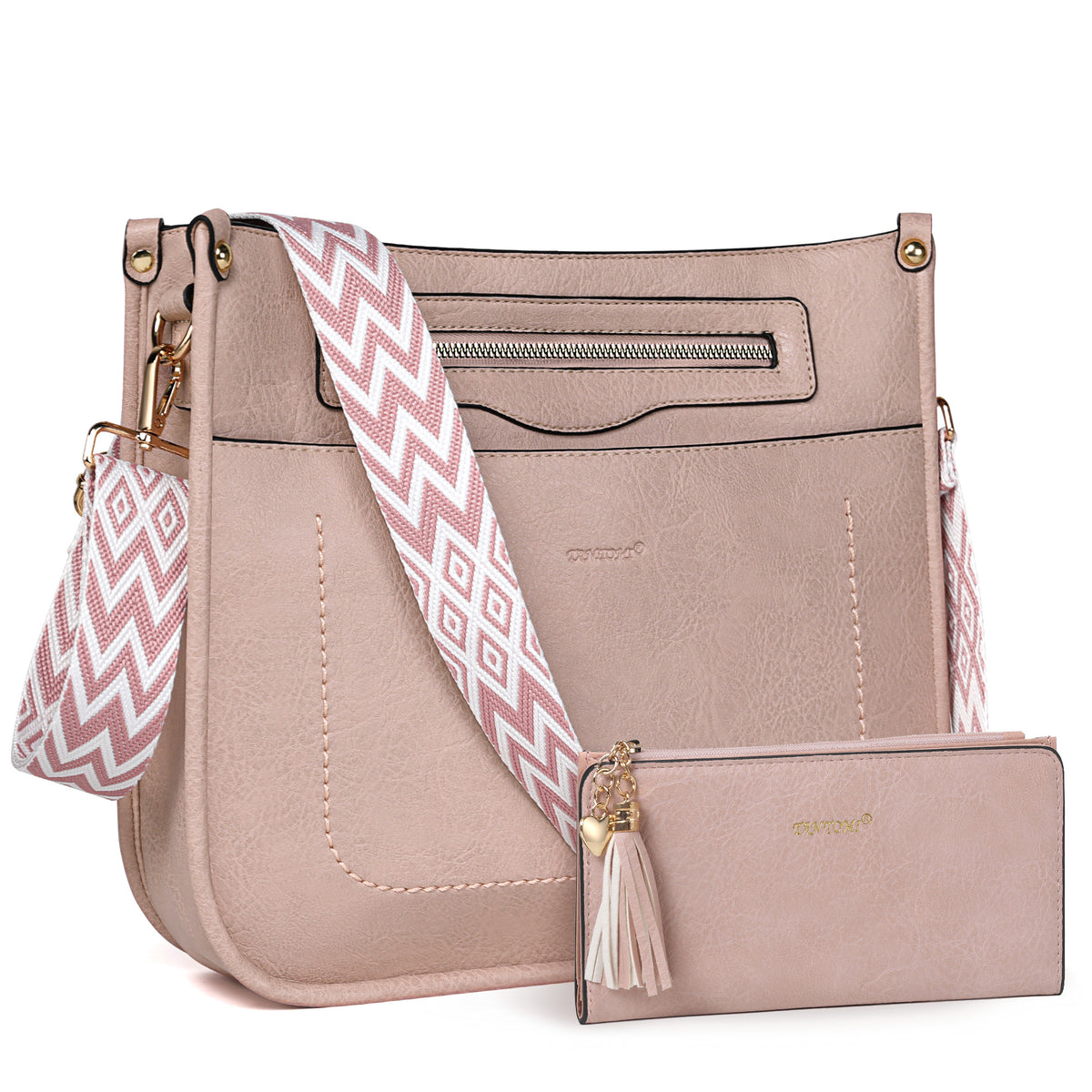 TANTOMI 2-teiliges Umhängetaschen-Set für Damen