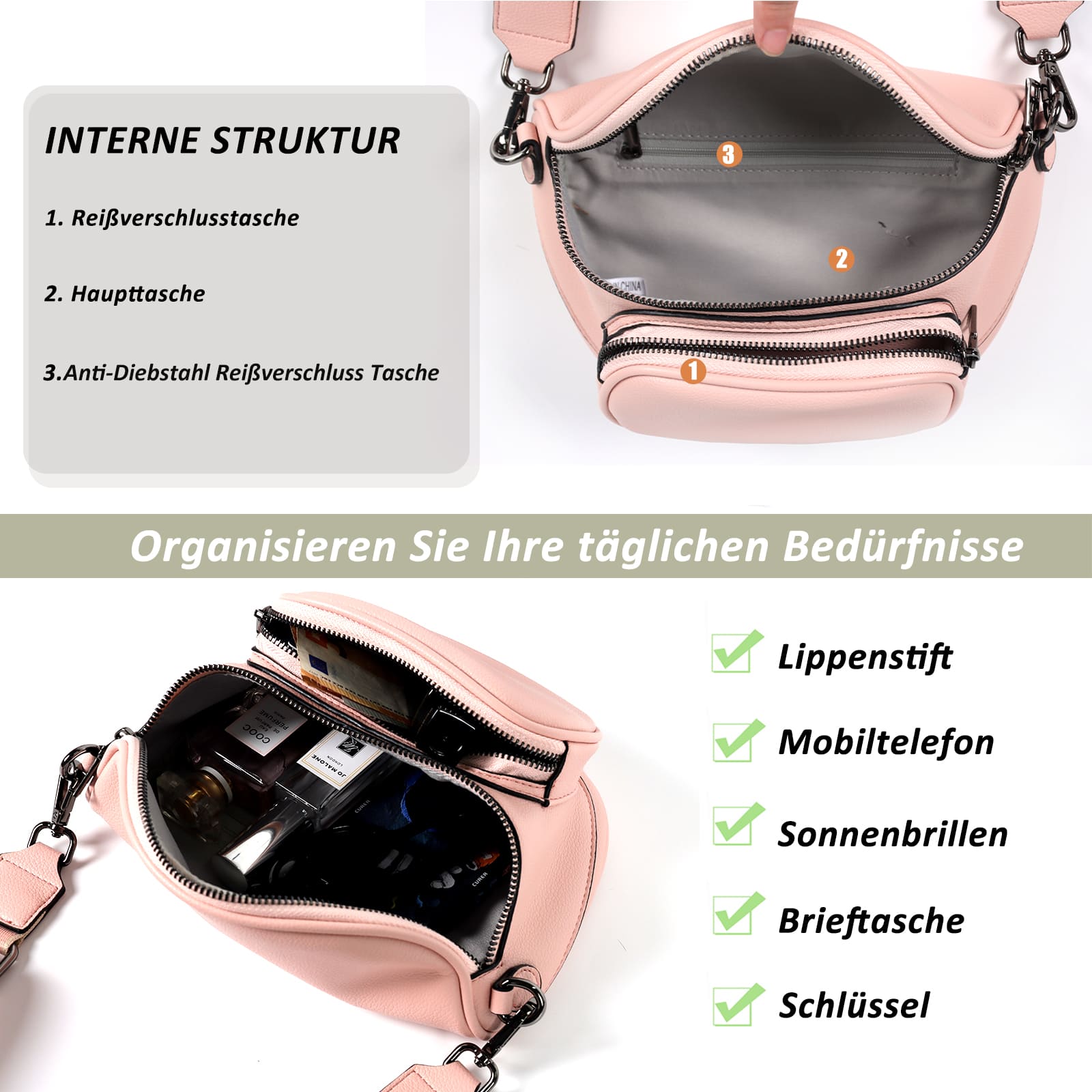 Schultertasche