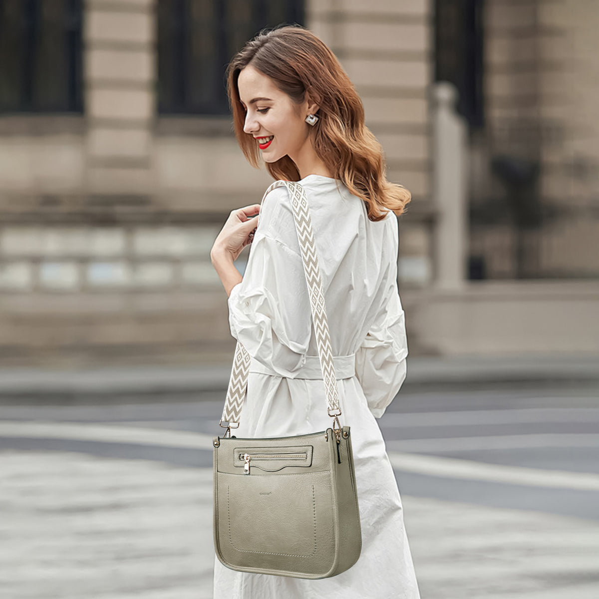TANTOMI 2-teiliges Umhängetaschen-Set für Damen