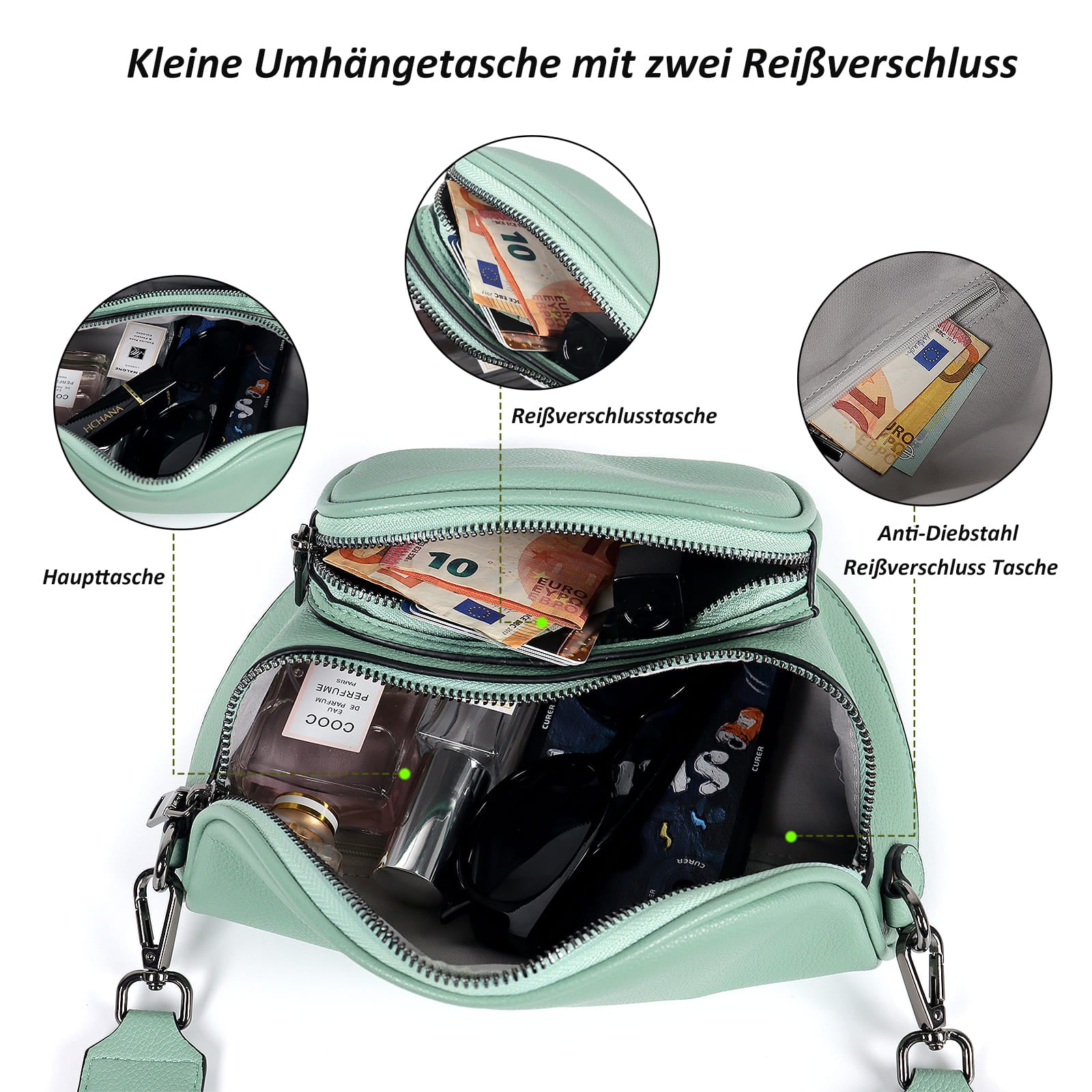 Schultertasche