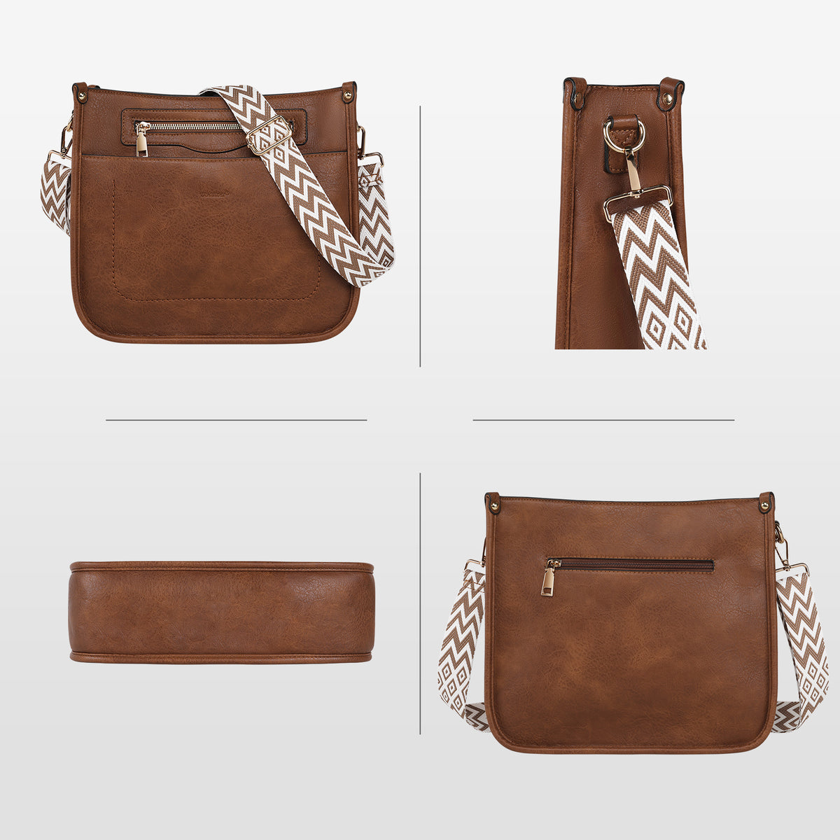 TANTOMI 2-teiliges Umhängetaschen-Set für Damen