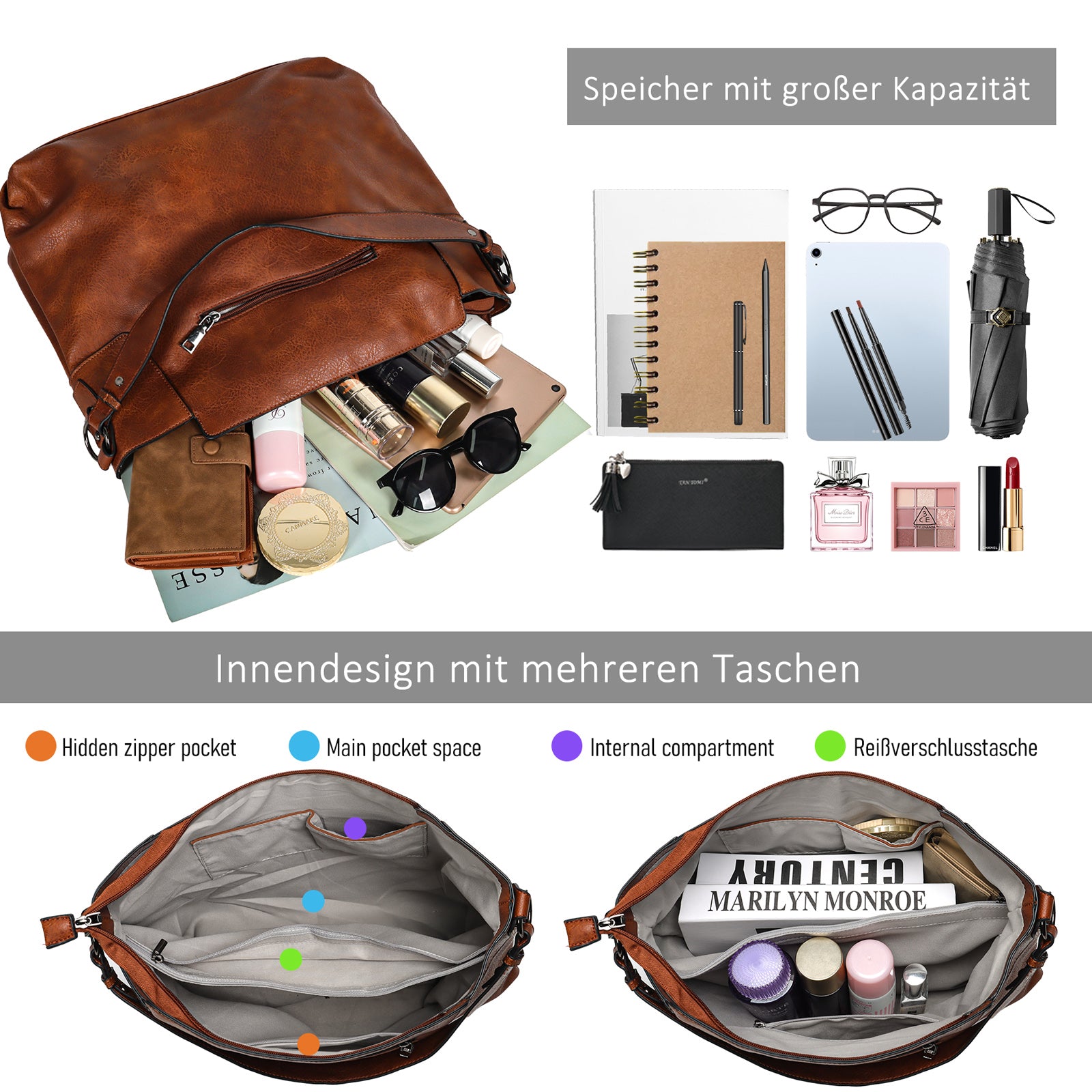 Schultertasche