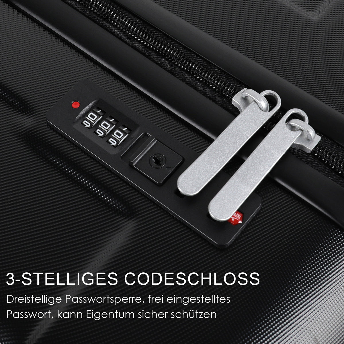ABS-Hartschalenkoffer A269, einzeln in M/L/XL