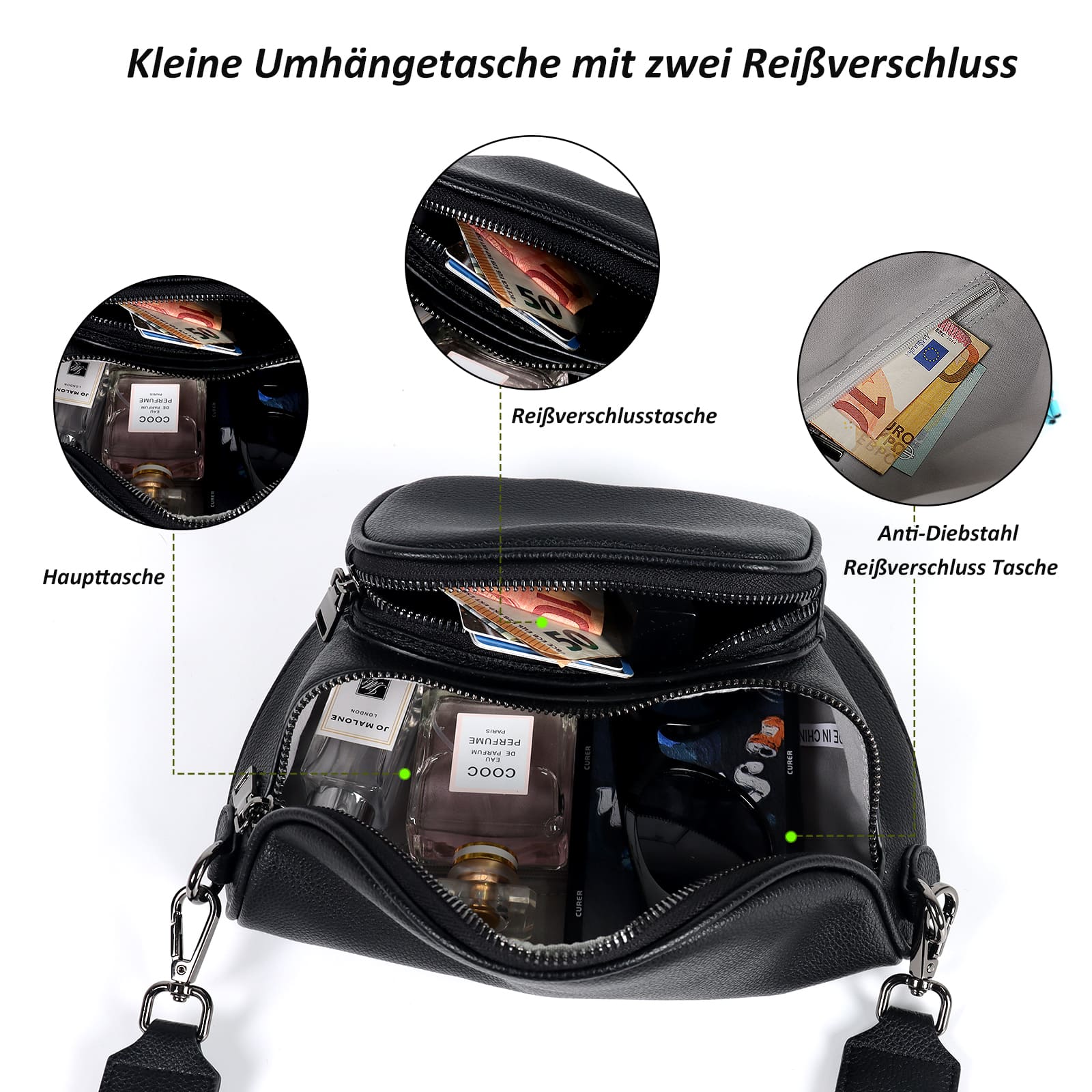 Schultertasche