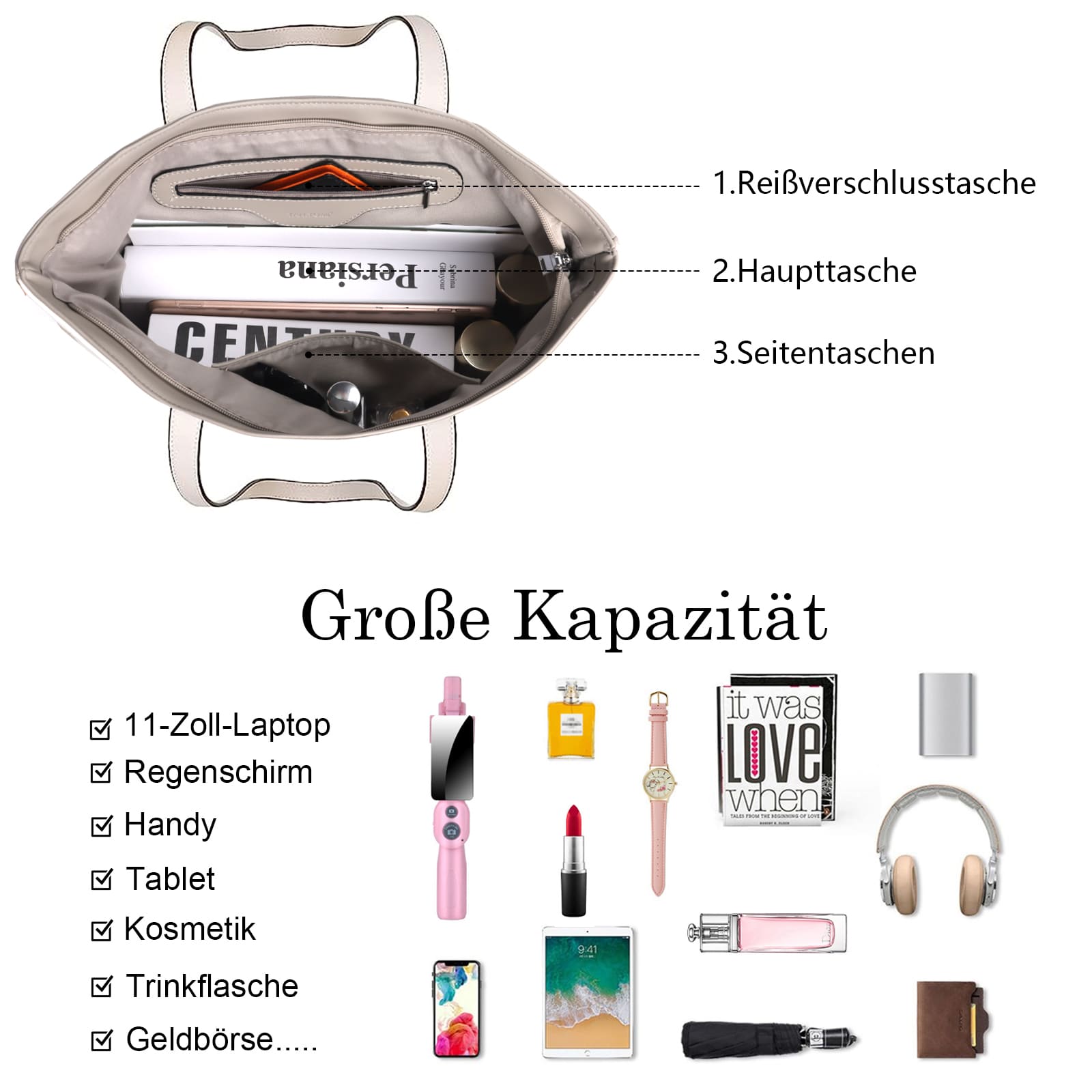 Schultertasche