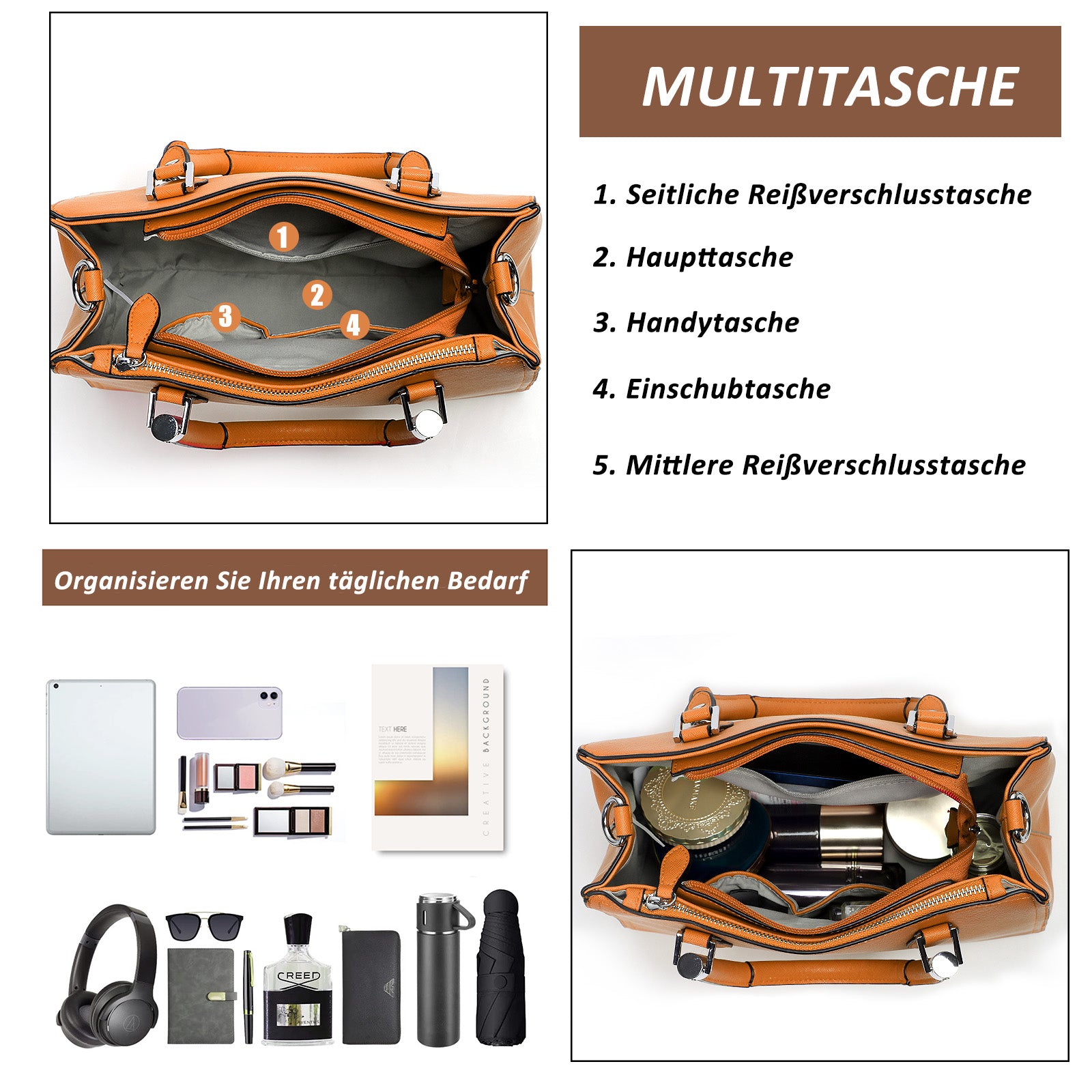 Schultertasche