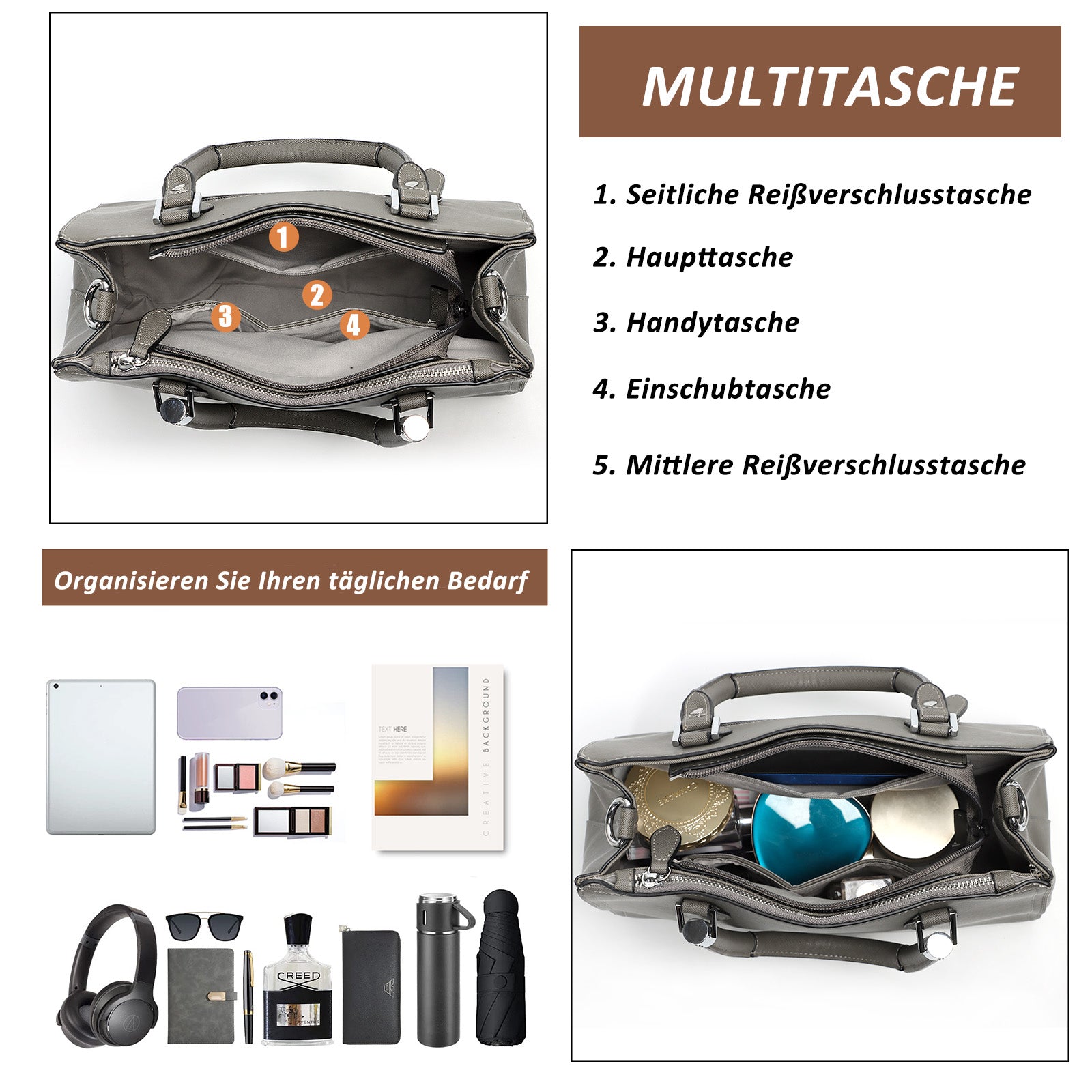 Schultertasche